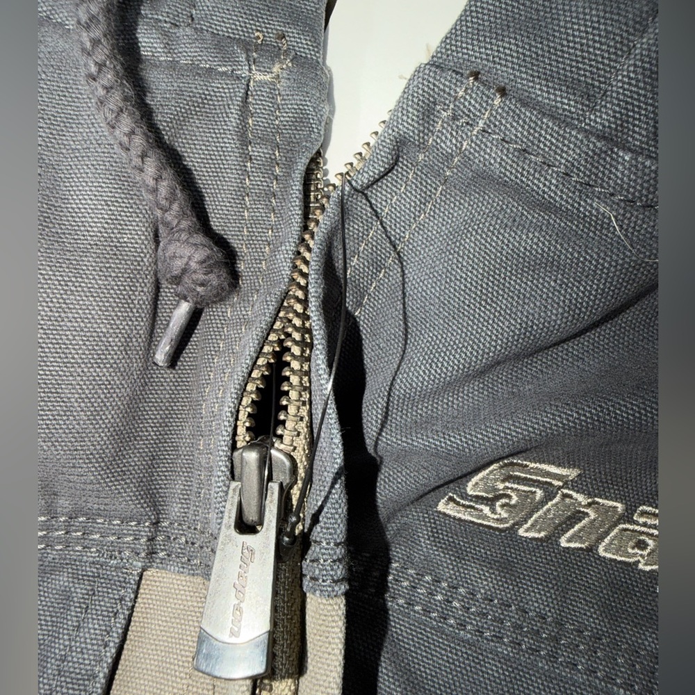 Snap-On Workwear Two-Tone Tan & Grey Jacket NWT Men’s Medium & Large available - Picture 10 of 14